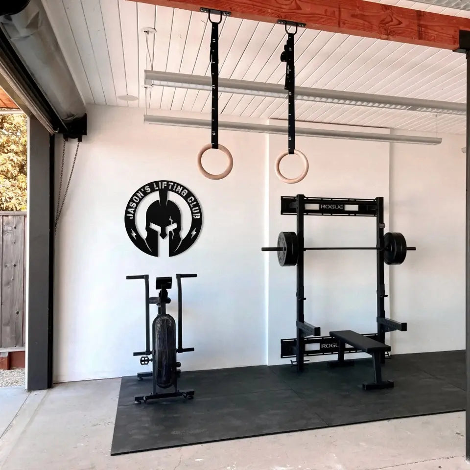 SPARTAN - CUSTOM METAL WALL ART - Relxntless