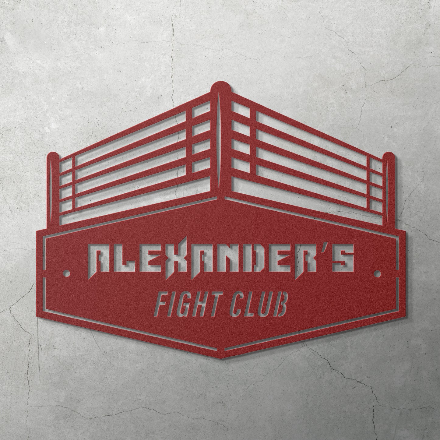 RING - CUSTOM METAL WALL ART - Relxntless