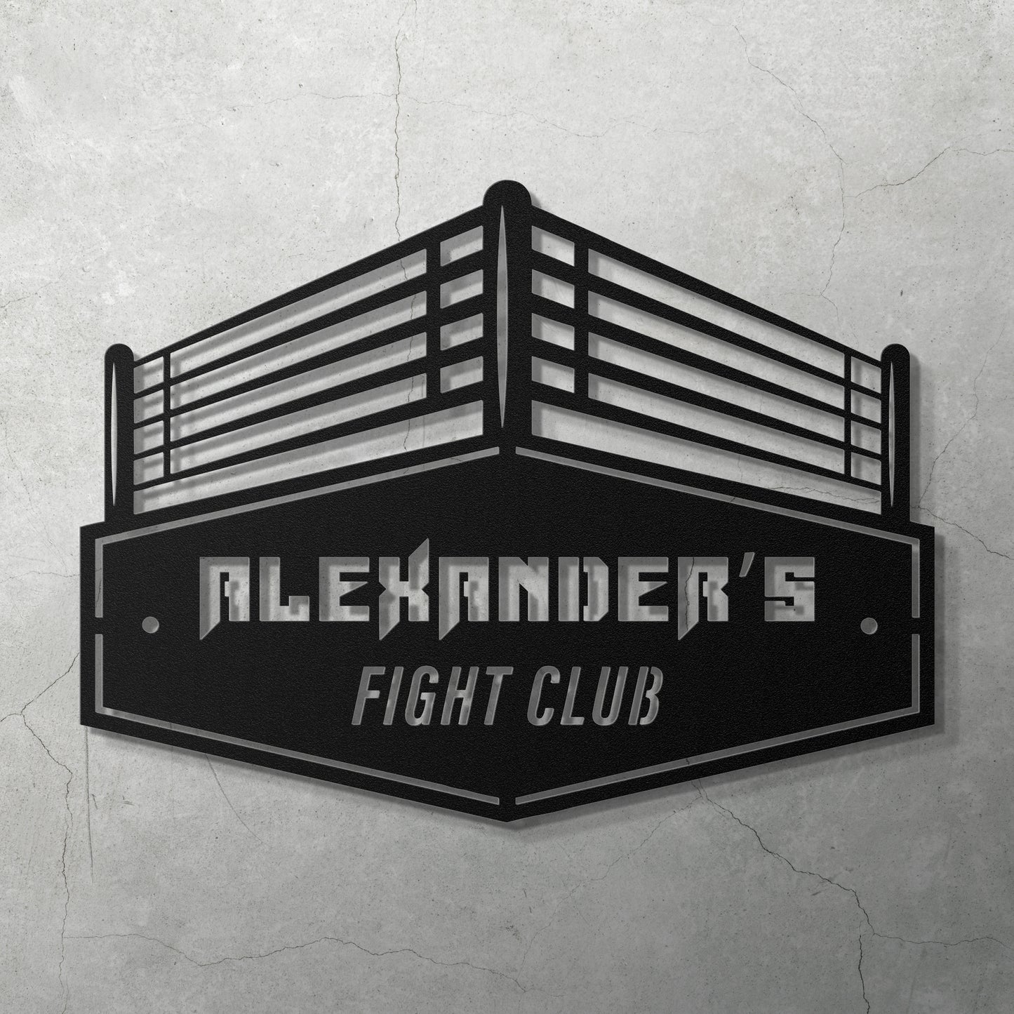 RING - CUSTOM METAL WALL ART - Relxntless