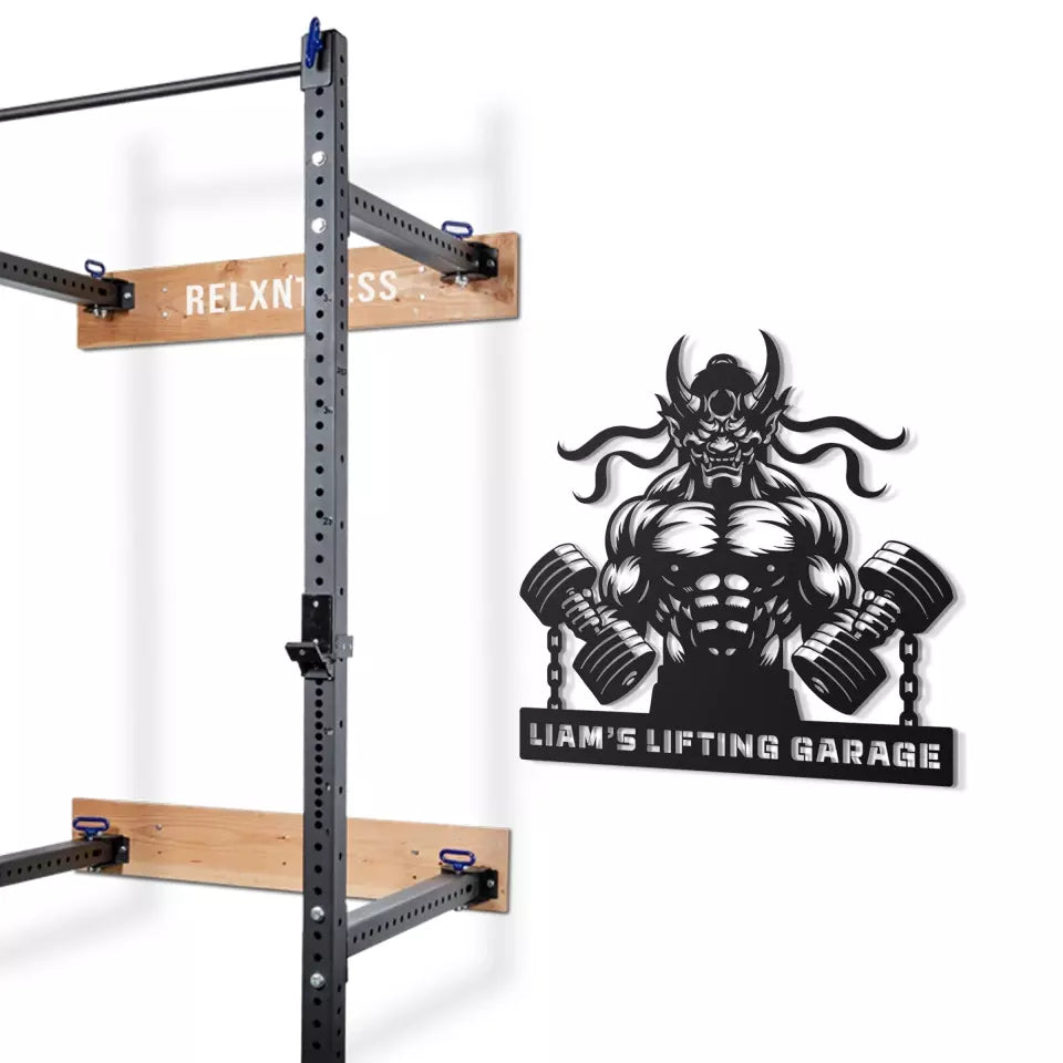 JAPANESE ONI WARRIOR - CUSTOM METAL WALL ART