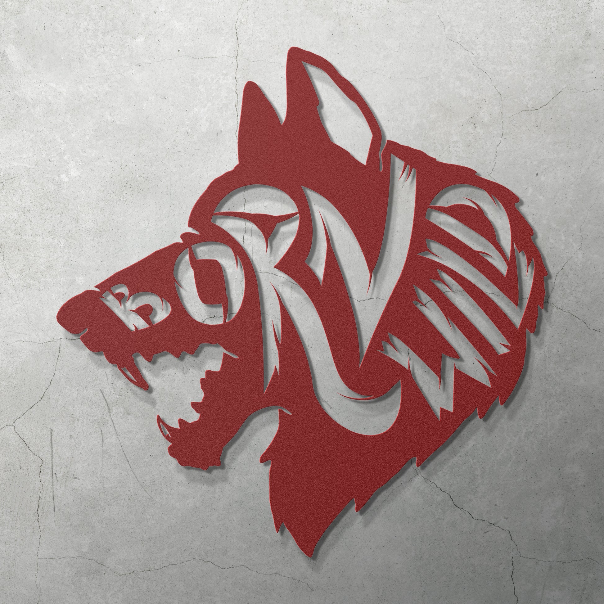 BORN WILD - METAL WALL ART - Relxntless