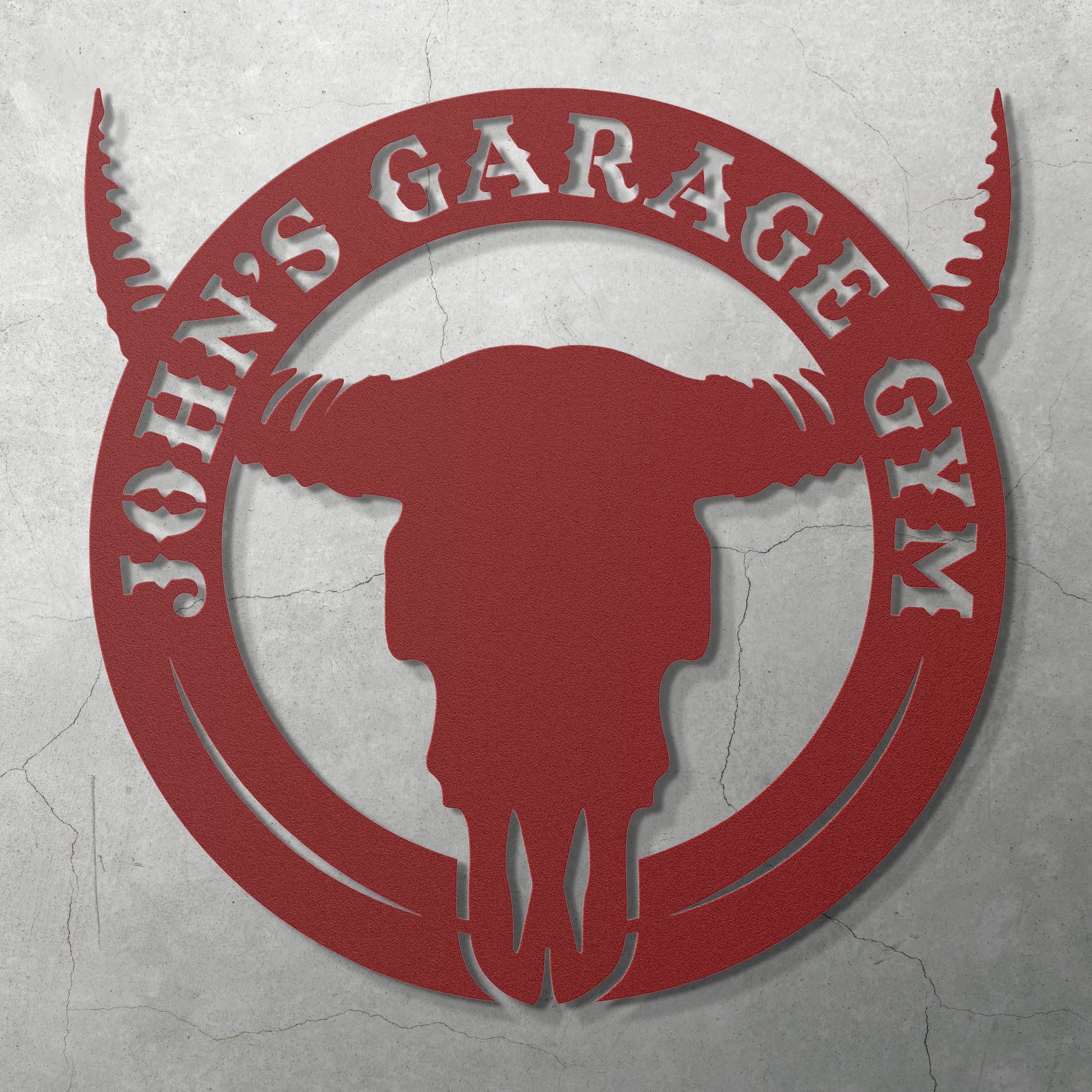 SKULL - CUSTOM METAL WALL ART - Relxntless