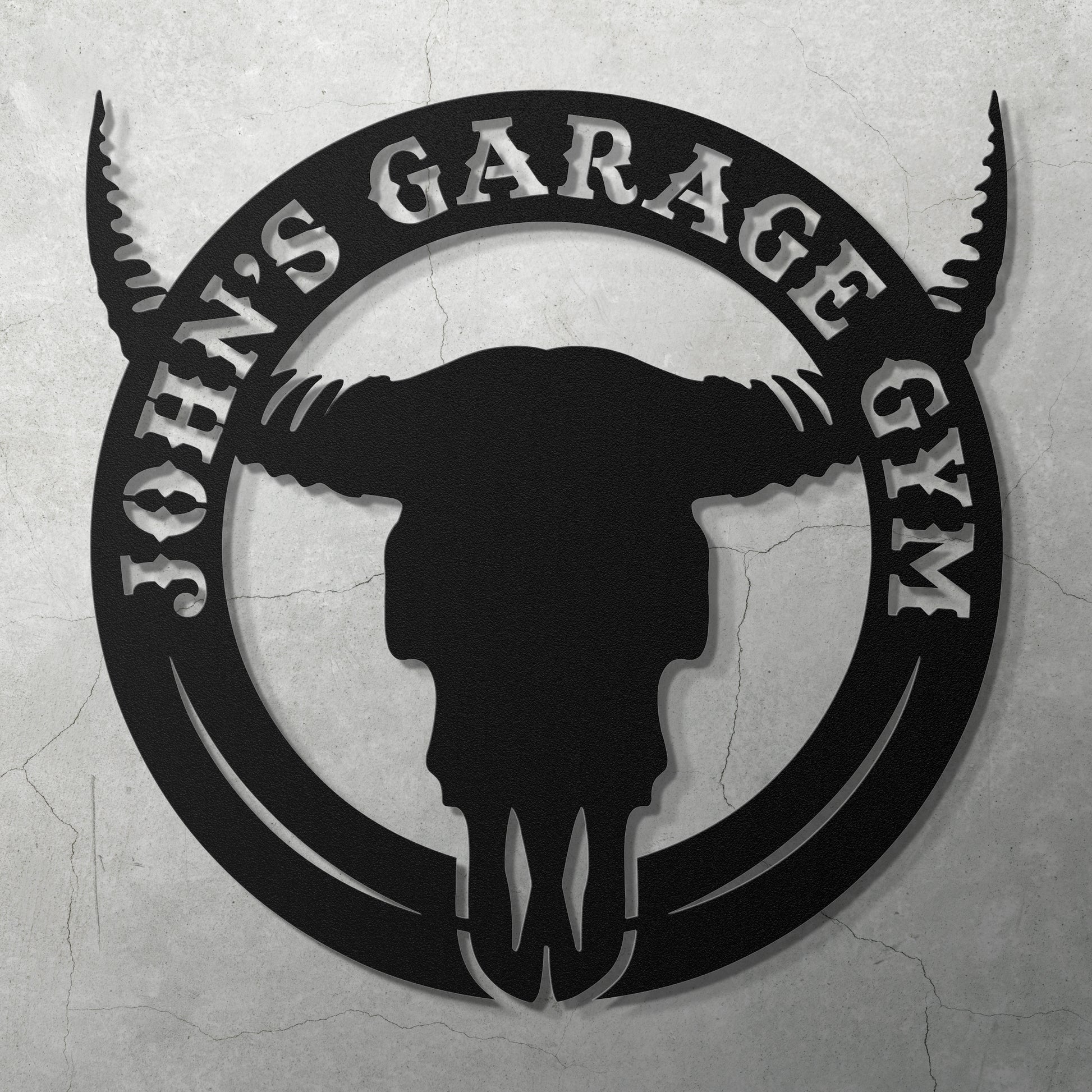 SKULL - CUSTOM METAL WALL ART - Relxntless